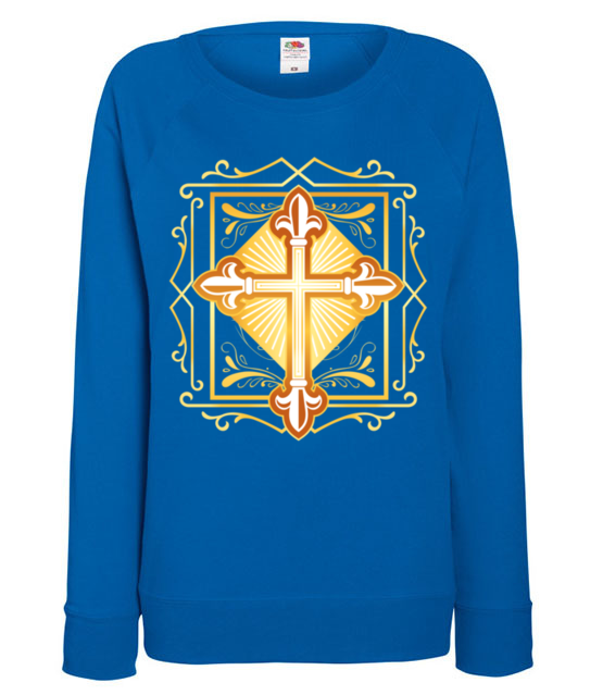 Krzyz symbol i cos wiecej bluza z nadrukiem chrzescijanskie kobieta jipi pl 902 117