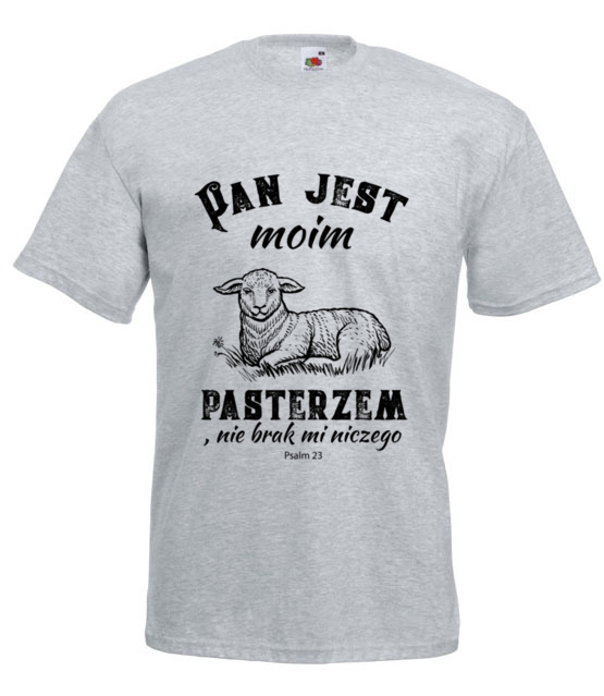 Pan mym pasterzem koszulka z nadrukiem chrzescijanskie mezczyzna jipi pl 904 6