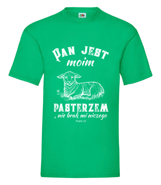 Pan mym pasterzem koszulka z nadrukiem chrzescijanskie mezczyzna jipi pl 905 186