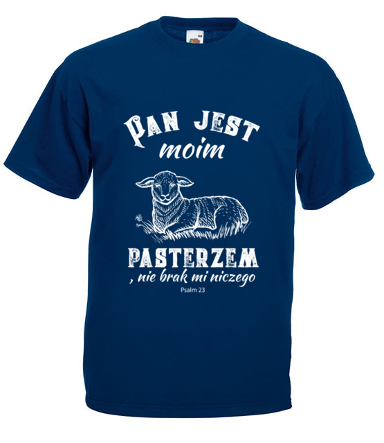 Pan mym pasterzem koszulka z nadrukiem chrzescijanskie mezczyzna jipi pl 905 3