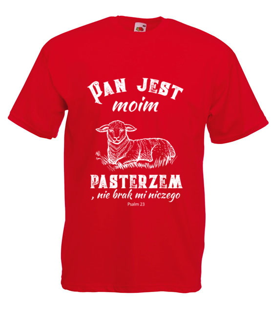 Pan mym pasterzem koszulka z nadrukiem chrzescijanskie mezczyzna jipi pl 905 4