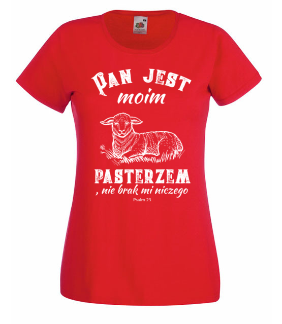 Pan mym pasterzem koszulka z nadrukiem chrzescijanskie kobieta jipi pl 905 60