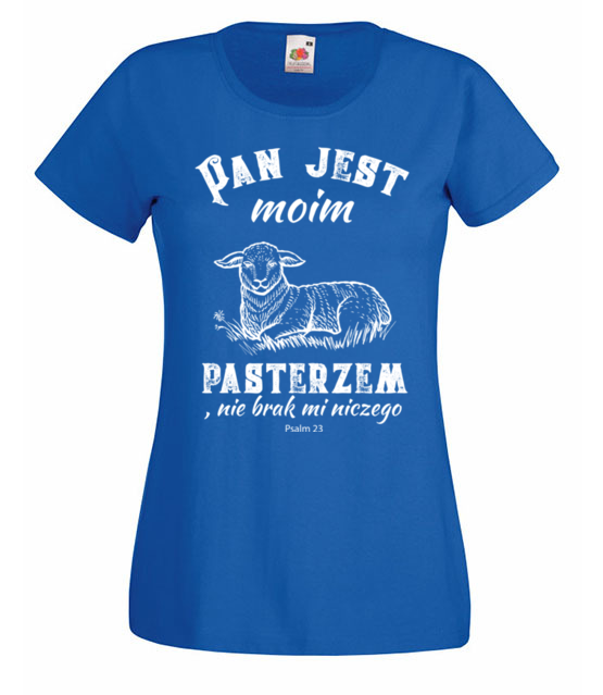 Pan mym pasterzem koszulka z nadrukiem chrzescijanskie kobieta jipi pl 905 61
