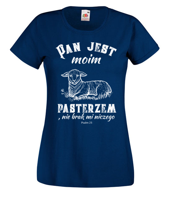 Pan mym pasterzem koszulka z nadrukiem chrzescijanskie kobieta jipi pl 905 62