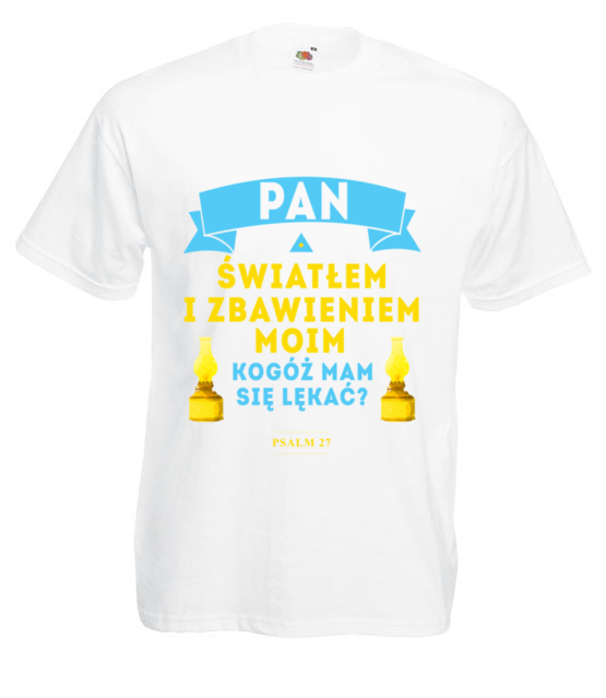 Swiatlem zbawieniem ostoja koszulka z nadrukiem chrzescijanskie mezczyzna jipi pl 906 2