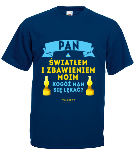 Swiatlem zbawieniem ostoja koszulka z nadrukiem chrzescijanskie mezczyzna jipi pl 906 3