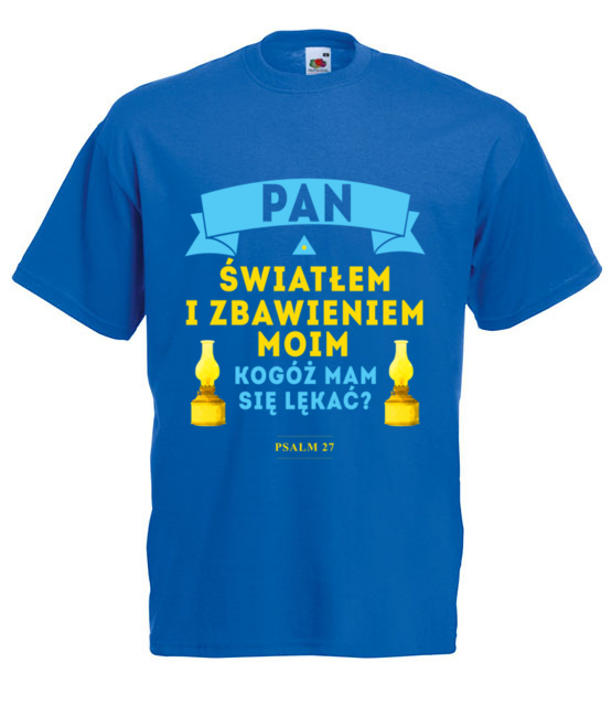Swiatlem zbawieniem ostoja koszulka z nadrukiem chrzescijanskie mezczyzna jipi pl 906 5