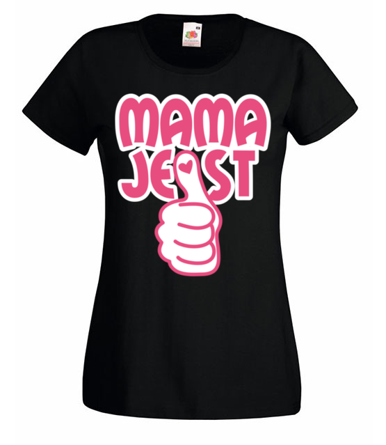 Bo mama jest okej koszulka z nadrukiem dla mamy kobieta jipi pl 922 59