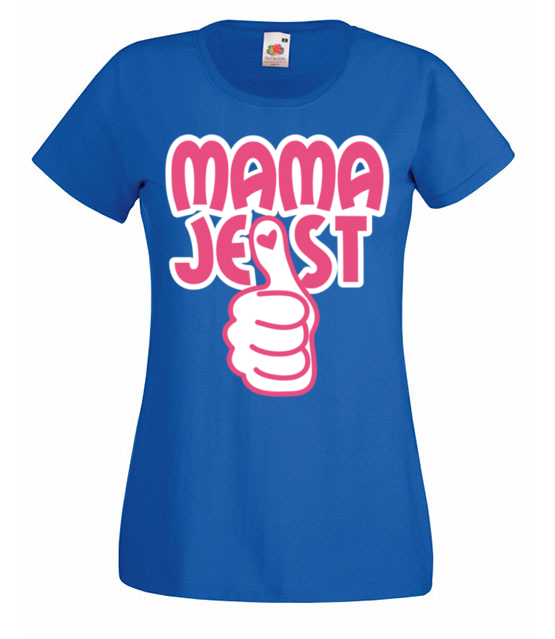 Bo mama jest okej koszulka z nadrukiem dla mamy kobieta jipi pl 922 61