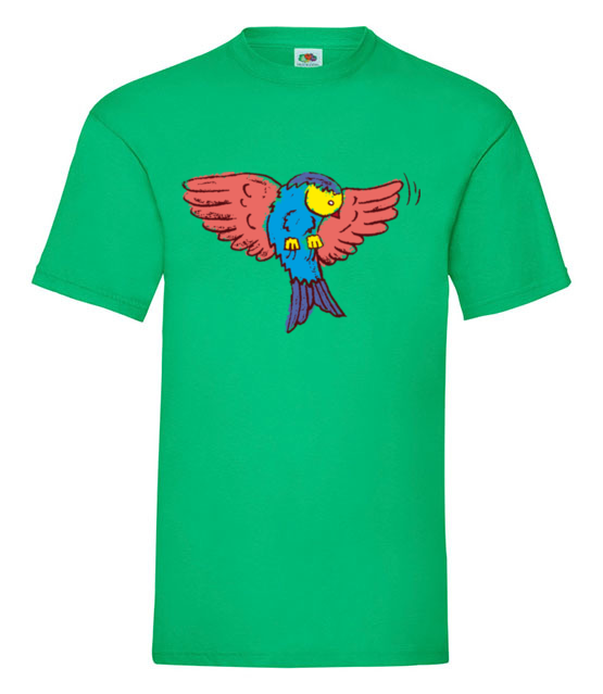 Az do nieba fruwajacy t shirt koszulka z nadrukiem milosnicy zwierzat mezczyzna jipi pl 924 186