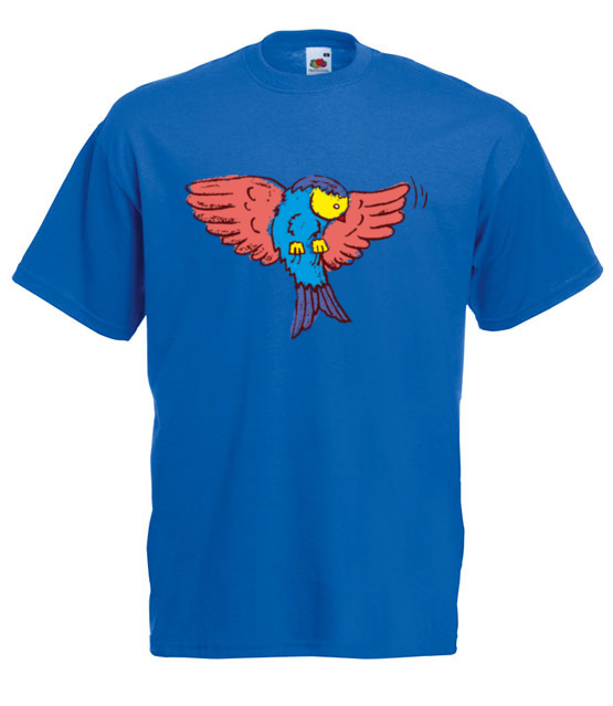 Az do nieba fruwajacy t shirt koszulka z nadrukiem milosnicy zwierzat mezczyzna jipi pl 924 5