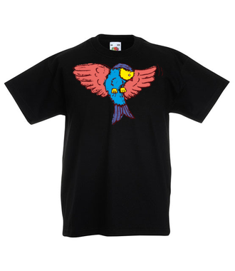 Aż do nieba! Fruwający t-shirt - Koszulka z nadrukiem - Miłośnicy Zwierząt - Dziecięca