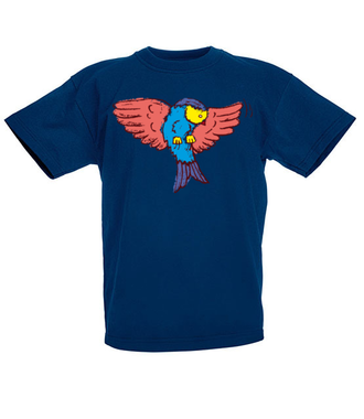 Aż do nieba! Fruwający t-shirt - Koszulka z nadrukiem - Miłośnicy Zwierząt - Dziecięca