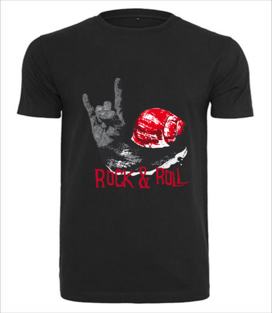 Rock and roll moje brzmienie koszulka z nadrukiem muzyka mezczyzna jipi pl 927 1