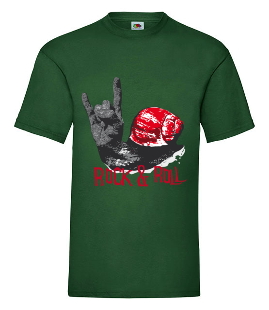 Rock and roll moje brzmienie koszulka z nadrukiem muzyka mezczyzna jipi pl 927 188