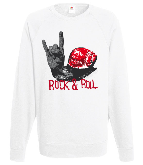 Rock and roll moje brzmienie bluza z nadrukiem muzyka mezczyzna jipi pl 927 106