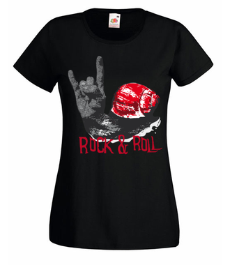 Rock and Roll. Moje brzmienie. - Koszulka z nadrukiem - Muzyka - Damska