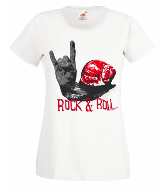 Rock and roll moje brzmienie koszulka z nadrukiem muzyka kobieta jipi pl 927 58