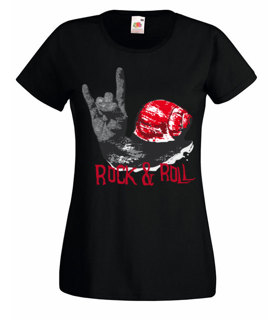 Rock and roll moje brzmienie koszulka z nadrukiem muzyka kobieta jipi pl 927 59