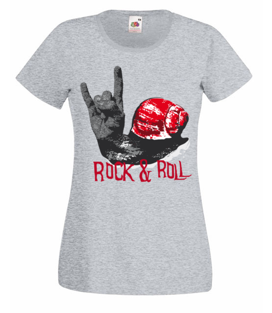 Rock and roll moje brzmienie koszulka z nadrukiem muzyka kobieta jipi pl 927 63