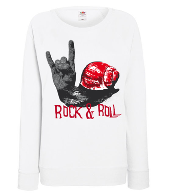 Rock and Roll. Moje brzmienie. - Bluza z nadrukiem - Muzyka - Damska
