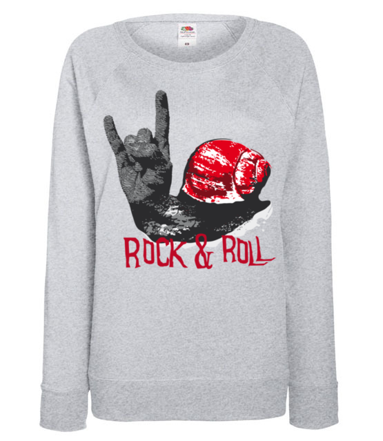 Rock and roll moje brzmienie bluza z nadrukiem muzyka kobieta jipi pl 927 118