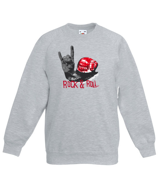 Rock and roll moje brzmienie bluza z nadrukiem muzyka dziecko jipi pl 927 128