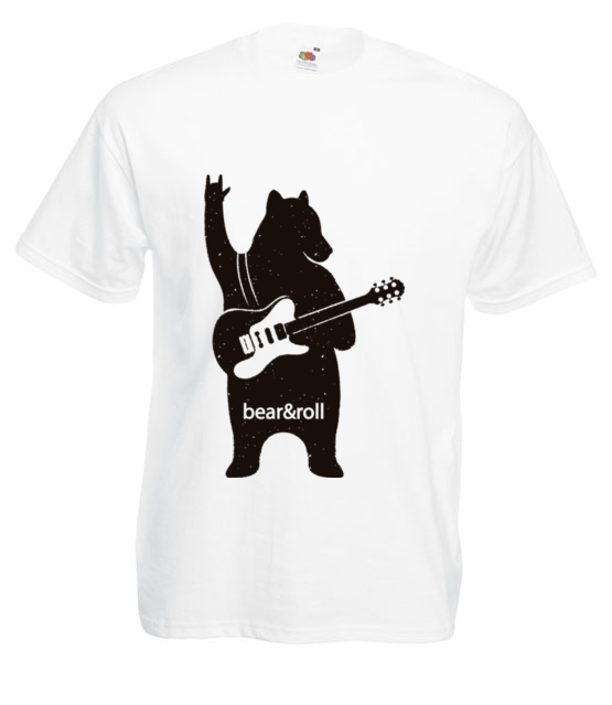 Misiowy rock and roll koszulka z nadrukiem muzyka mezczyzna jipi pl 941 2