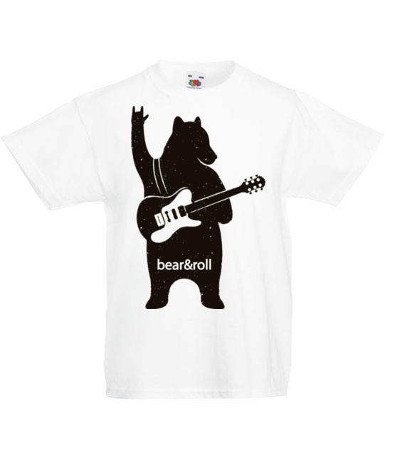 Misiowy rock and roll koszulka z nadrukiem muzyka dziecko jipi pl 941 83