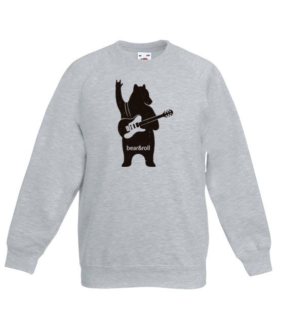 Misiowy rock and roll bluza z nadrukiem muzyka dziecko jipi pl 941 128