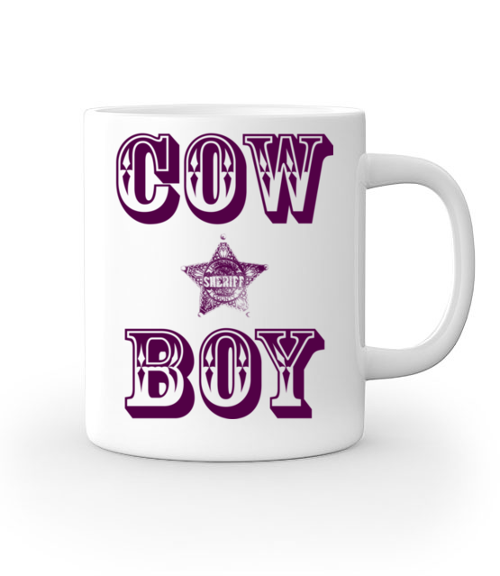 Kowboj czy cow boy kubek z nadrukiem smieszne gadzety jipi pl 944 159