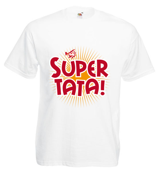 Super tata super gosc koszulka z nadrukiem dla taty mezczyzna jipi pl 948 2