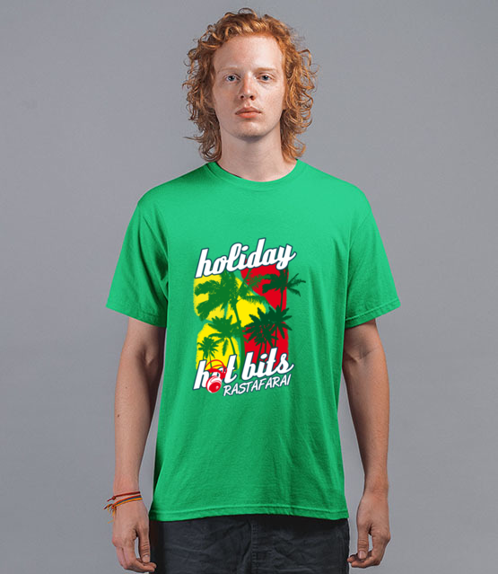 Reggae chill i lekkosc stylu koszulka z nadrukiem muzyka mezczyzna jipi pl 951 194