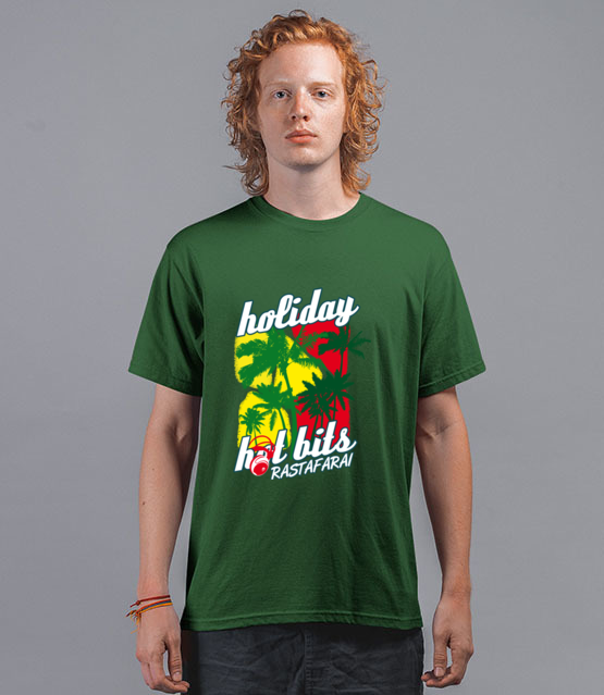 Reggae chill i lekkosc stylu koszulka z nadrukiem muzyka mezczyzna jipi pl 951 195