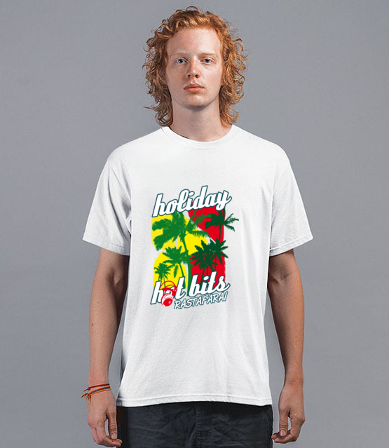 Reggae chill i lekkosc stylu koszulka z nadrukiem muzyka mezczyzna jipi pl 951 40
