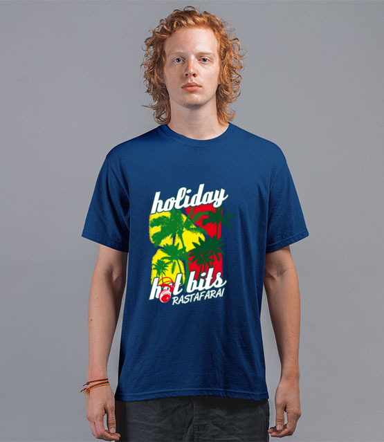 Reggae chill i lekkosc stylu koszulka z nadrukiem muzyka mezczyzna jipi pl 951 44