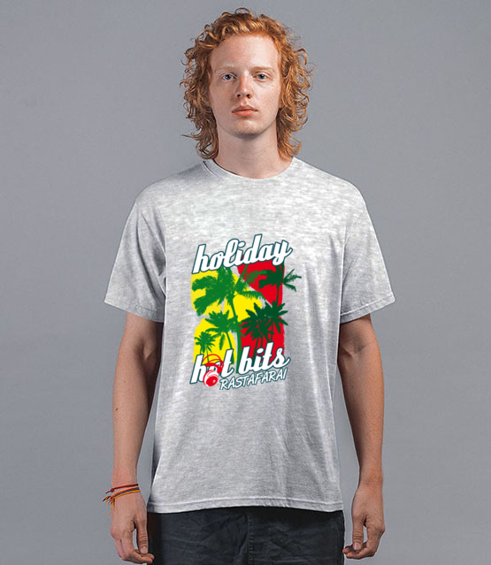 Reggae chill i lekkosc stylu koszulka z nadrukiem muzyka mezczyzna jipi pl 951 45