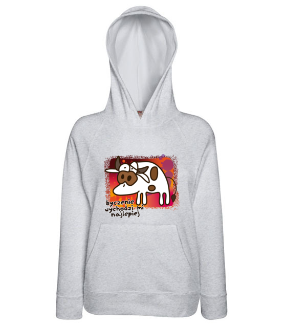 Krowa z humorem bluza z nadrukiem milosnicy zwierzat kobieta jipi pl 954 148