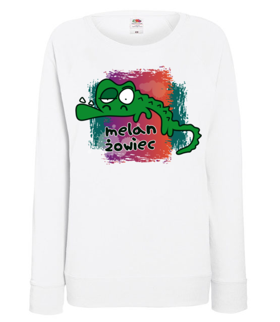 Z humorem przez zycie bluza z nadrukiem milosnicy zwierzat kobieta jipi pl 955 114