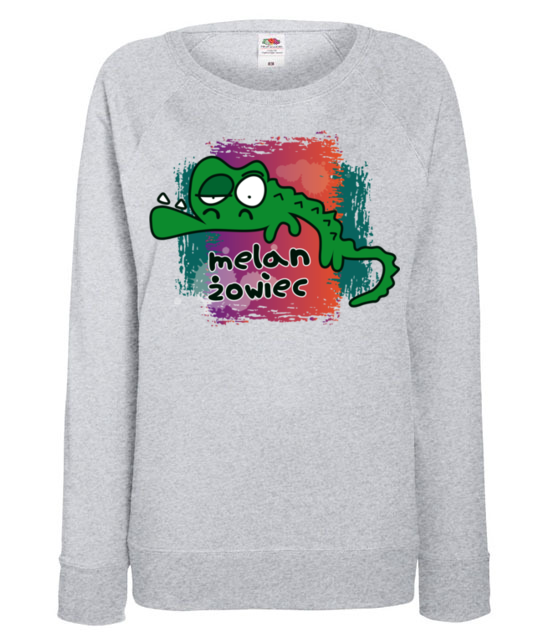 Z humorem przez zycie bluza z nadrukiem milosnicy zwierzat kobieta jipi pl 955 118