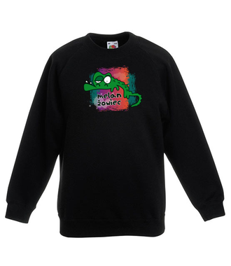 Z humorem przez życie - Bluza z nadrukiem - Miłośnicy Zwierząt - Dziecięca
