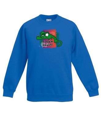 Z humorem przez życie - Bluza z nadrukiem - Miłośnicy Zwierząt - Dziecięca