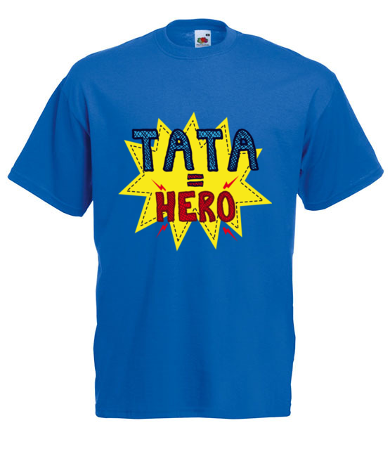 Tata hero koszulka z nadrukiem dla taty mezczyzna jipi pl 957 5