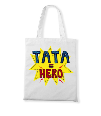 Tata hero - Torba z nadrukiem - Dla Taty - Gadżety