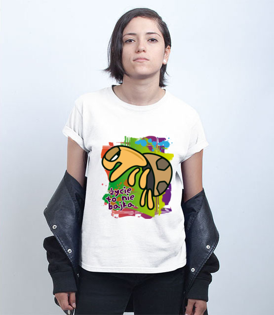 To nie bajka to bitwa koszulka z nadrukiem zwierzeta kobieta jipi pl 958 71
