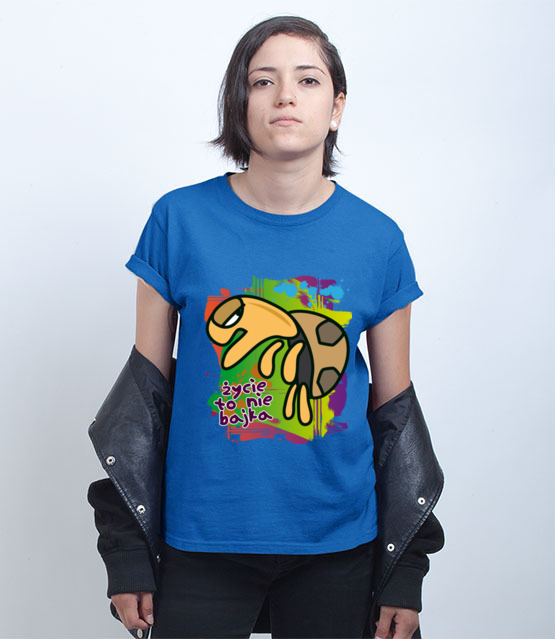 To nie bajka to bitwa koszulka z nadrukiem zwierzeta kobieta jipi pl 958 73