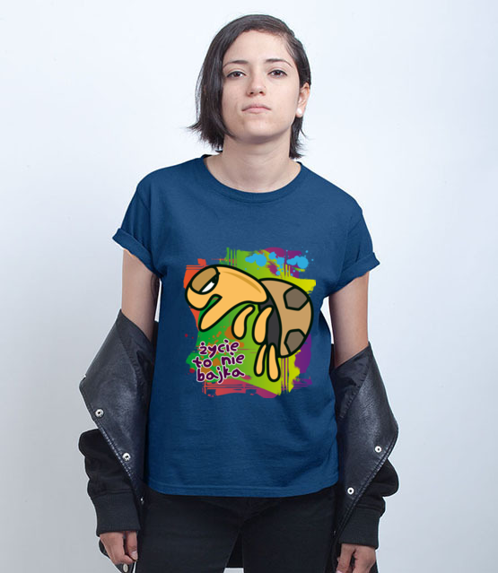 To nie bajka to bitwa koszulka z nadrukiem zwierzeta kobieta jipi pl 958 74