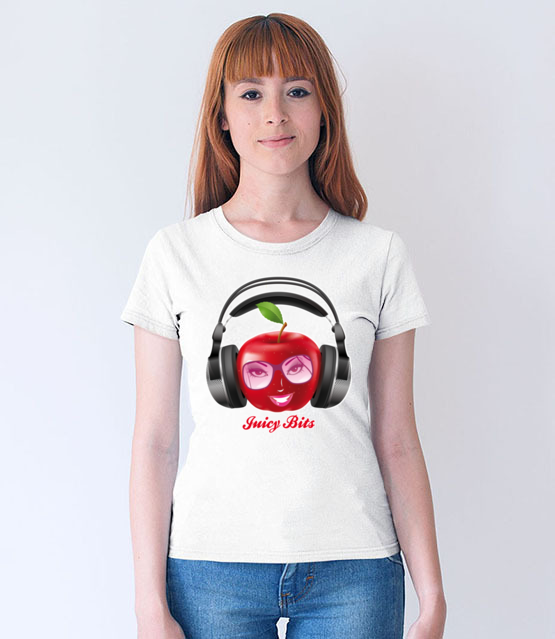 Owocowy bit koszulka z nadrukiem muzyka kobieta jipi pl 960 65