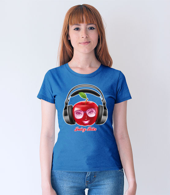 Owocowy bit koszulka z nadrukiem muzyka kobieta jipi pl 960 67