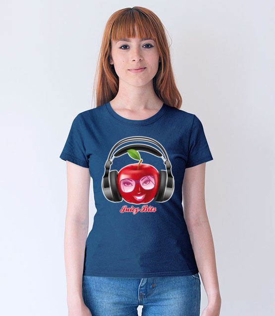 Owocowy bit koszulka z nadrukiem muzyka kobieta jipi pl 960 68